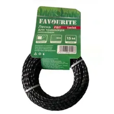 Леска для триммера FAVOURITE FBT 3.0twist Леска для триммера нейлоновая 3,0мм FBT30TWIST