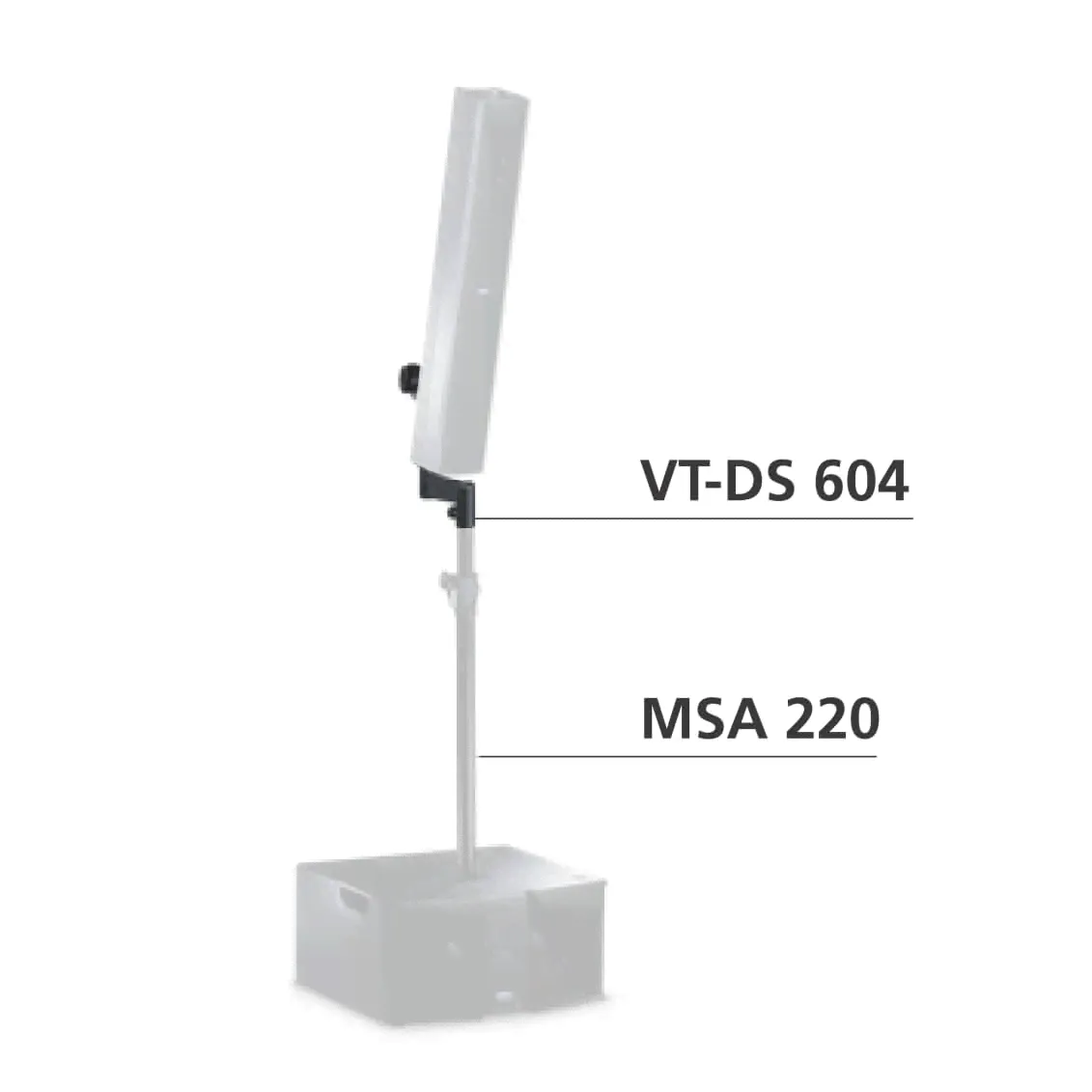 FBT VT-DS 604 W кронштейн