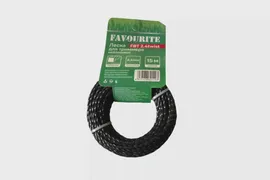 Леска для триммера Favourite FBT 3.0 Twist, ТОЛЩИНА 3,0 мм, ДЛИНА 15 м, Витой квадрат (art.: 3920ba475a481)